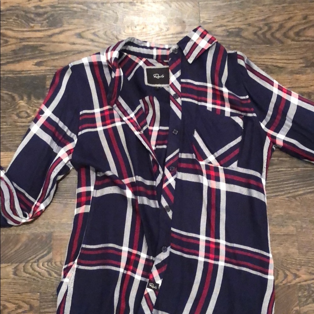 Rails Button Down top